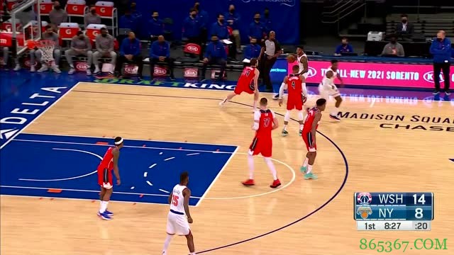 ?兰德尔37+6 巴雷特21+5 比尔22分 尼克斯大胜奇才