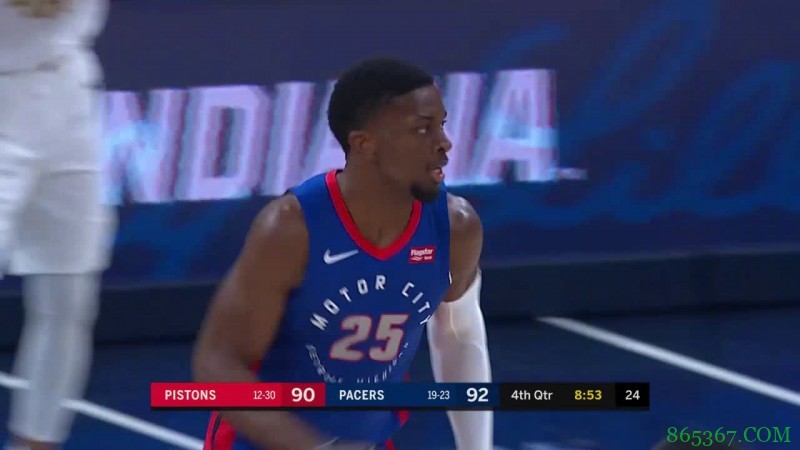 ?勒韦尔28+6 萨姆纳18分 格兰特29+6 步行者险胜活塞