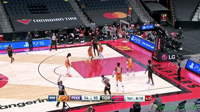 ?艾顿19+9 西亚卡姆26+11+6 范弗里特22分 太阳险胜猛龙