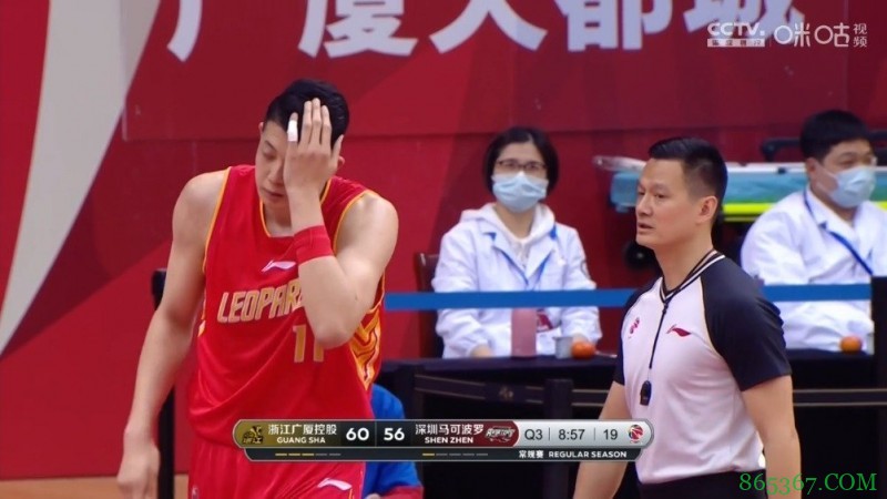 ?胡金秋19+10 沈梓捷22+20 广厦七人上双力克深圳