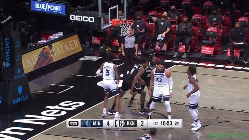 ?哈登38+11+13 唐斯31+12 欧文27+7 篮网险胜森林狼