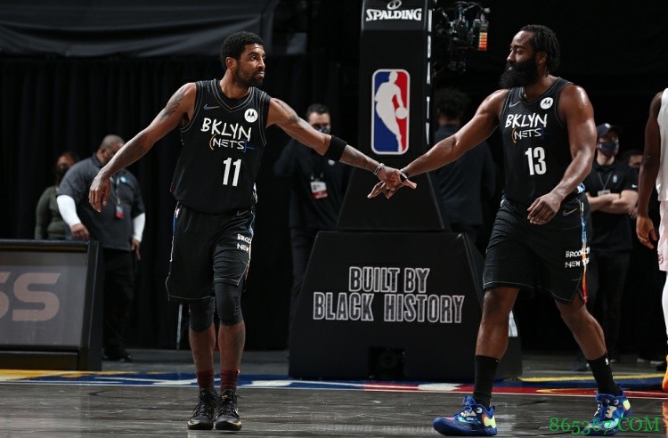 篮网近13场比赛战绩为12胜1负 场均净胜对手10.2分