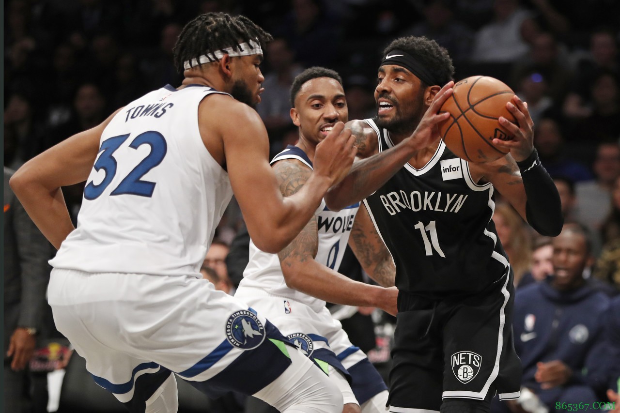 NBA彩经：欧文复出篮网大胜森林狼 雄鹿全力以赴终结快船连胜