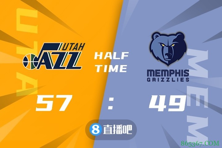 ?康利26+7 克拉克森24+7 莫兰特36+7 爵士胜灰熊迎7连胜