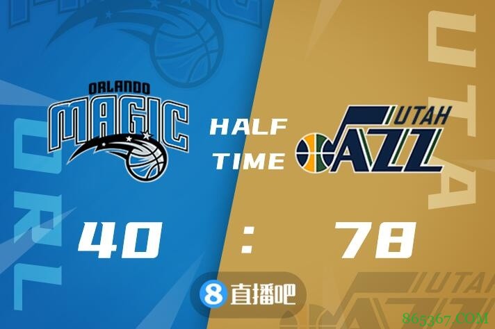 ?米切尔22分 戈贝尔11+6 爵士26记三分射穿魔术取九连胜