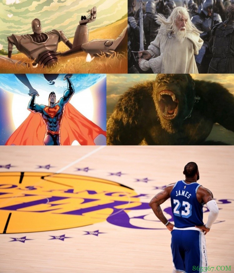 夜谈会：超人&金刚&甘道夫&钢铁巨人&老詹 吧友也来选套超级阵容