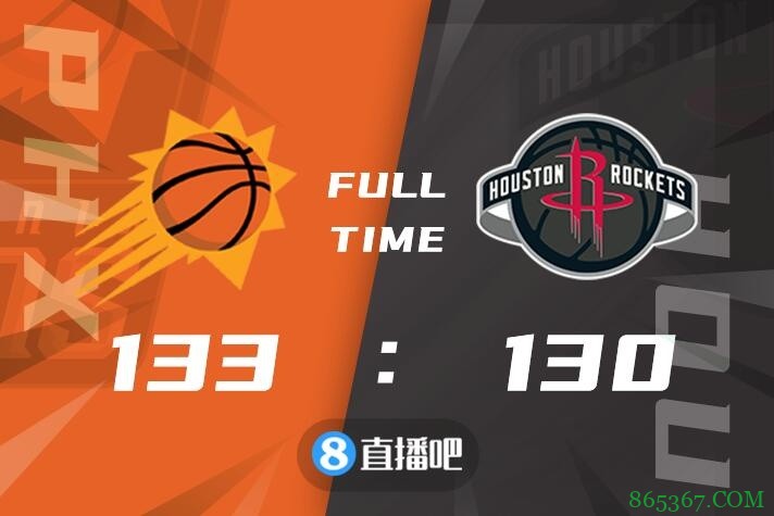 ?布克36+6+6 艾顿27+11 保罗19+5+11 太阳险胜火箭豪取6连胜