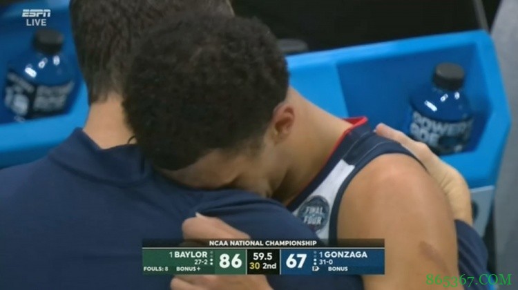 倒在门槛前!冈萨加赛季31连胜遭贝勒终结