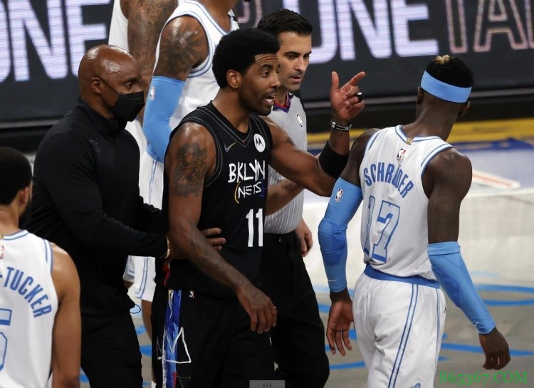 欧文和施罗德争吵 两人连续吃到两次技术犯规都被驱逐