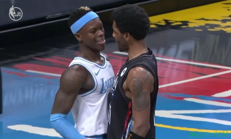 在欧文和施罗德被驱逐后 湖人轰出60-39攻击波迎来大胜