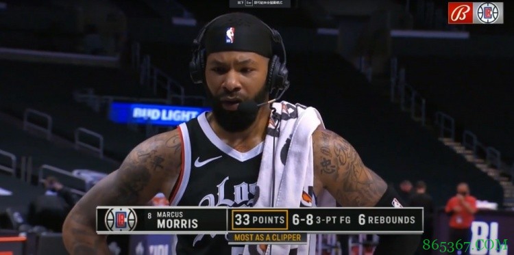 小莫里斯：小卡缺阵我要增加侵略性 球队整体的防守还要更好