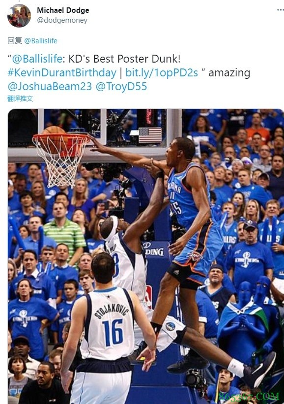 ?说球解字:乔治布里奇斯把对手挂在海报上?詹杜威也经常干!