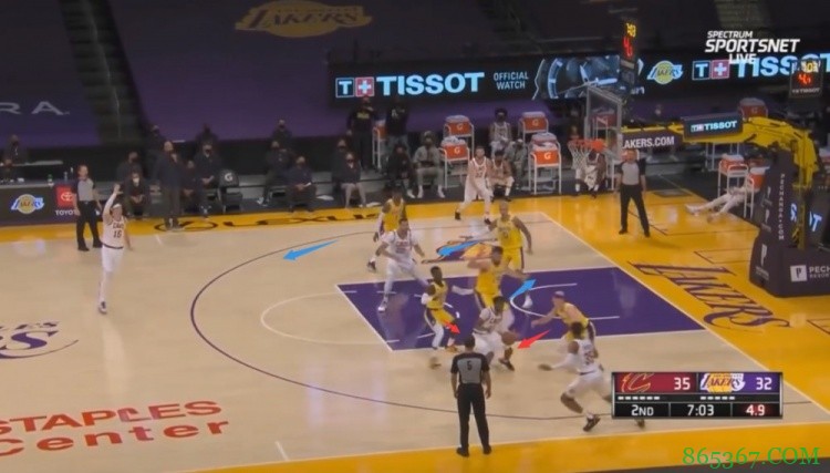 【球队分析】无詹无眉,湖人防守不降反升?