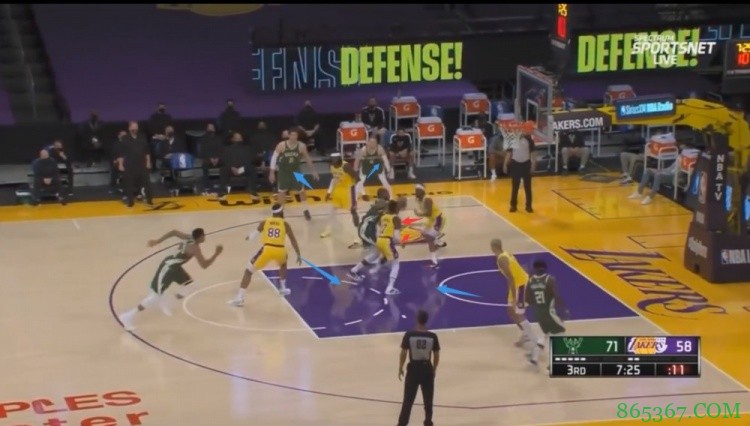 【球队分析】无詹无眉,湖人防守不降反升?