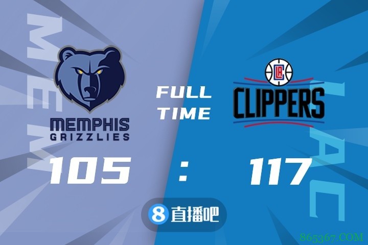 ?肯纳德28+7 小莫里斯25分 卡椒缺战 快船轻取灰熊迎3连胜