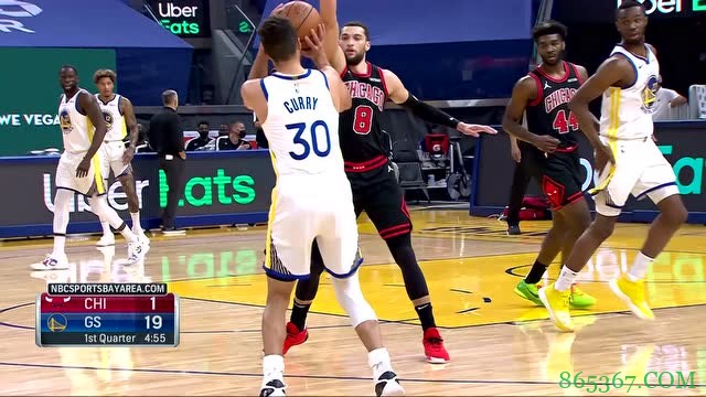 ?库里32+5+6 武切维奇21+9+6 勇士大胜公牛止住4连败