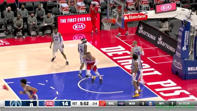 ?约什-杰克逊31分 威少16+11+12+9失误 活塞7人上双大胜奇才