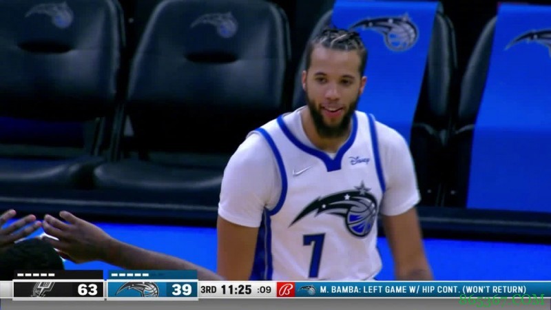 ?德罗赞19+6 穆雷17+5+6 马刺6人得分上双大胜魔术