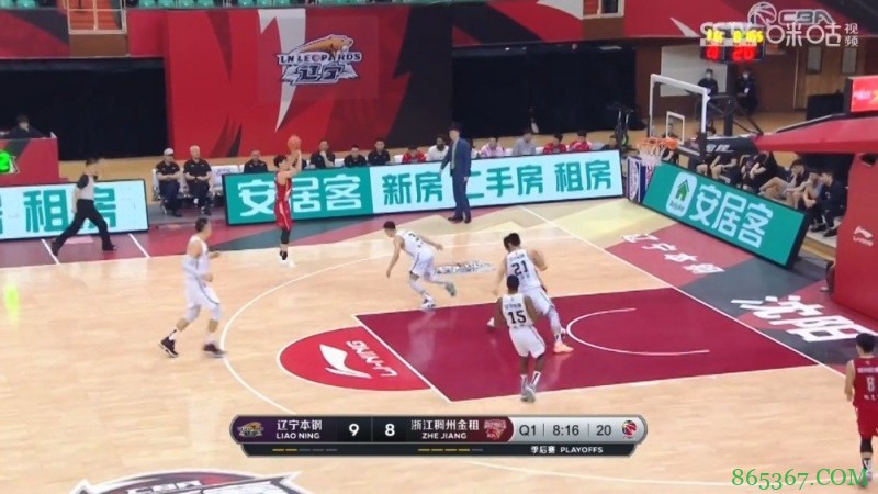 ?赵继伟21分 朱旭航27分 辽宁7人上双大胜浙江先下一城