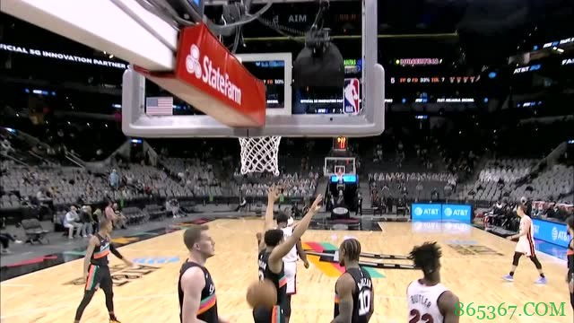 ?阿德巴约23+8 巴特勒18+7+11  热火大胜马刺取3连胜