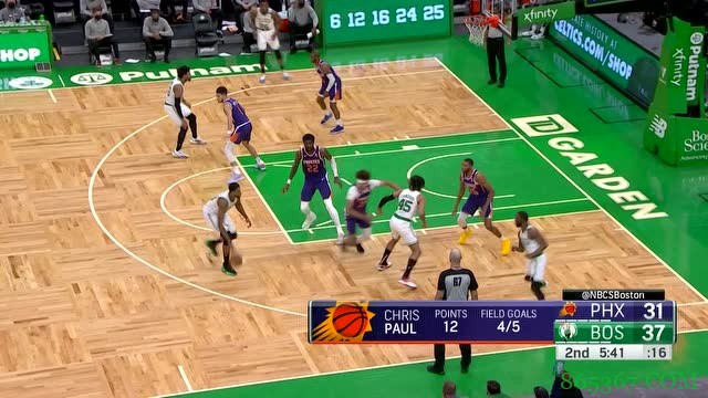 ?沃克32分 保罗22+8+8 布克6犯毕业 绿军力克太阳