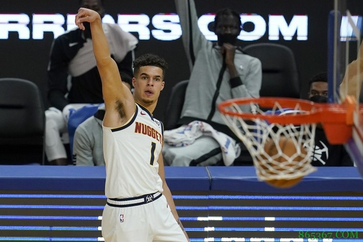 迈克尔-波特单场至少39分6板2助3帽 本赛季联盟第四人