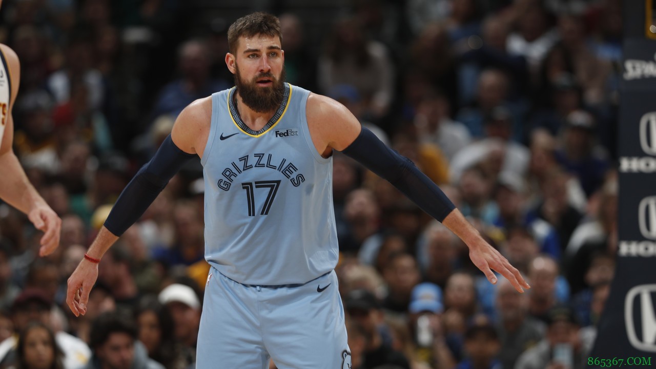 恐怖如斯！瓦兰丘纳斯狂砍34分22板 兰多夫之后灰熊队史第2人