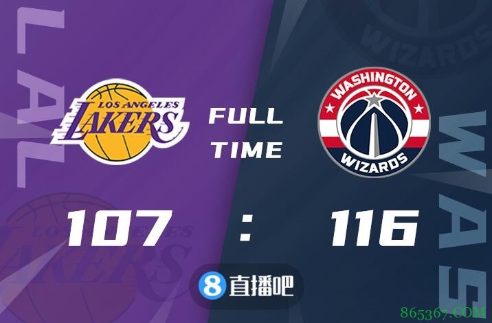 ?比尔27分 威少18+18+14 浓眉26+5 奇才击退湖人