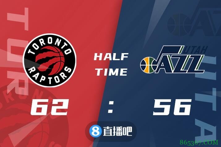 ?范弗里特30+6+7 博格达诺维奇34+4+4 爵士战胜猛龙