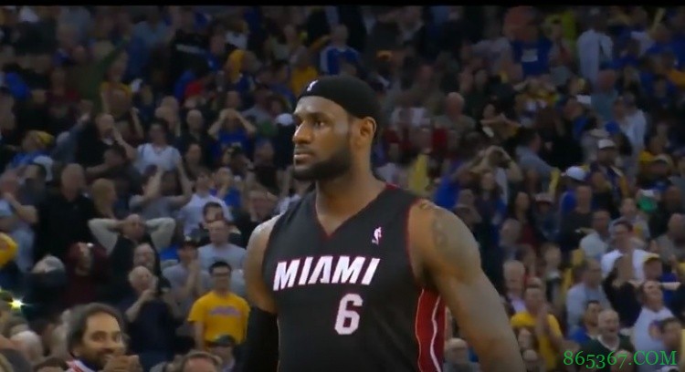 【重温经典】詹姆斯三分绝杀勇士 霸王步庆祝 君临天下