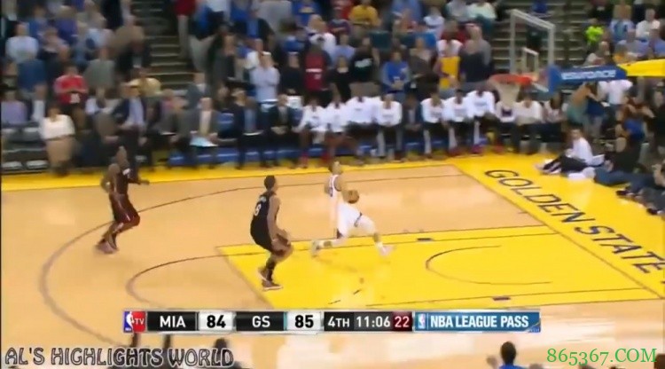 【重温经典】詹姆斯三分绝杀勇士 霸王步庆祝 君临天下