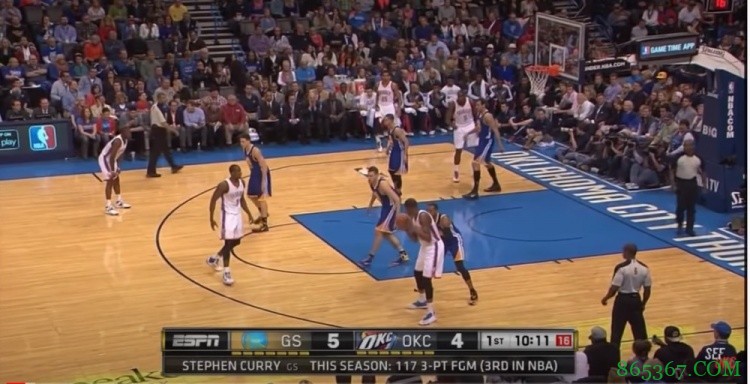 【重温经典】雷神下凡 杜兰特对飙水花狂砍54分生涯最高