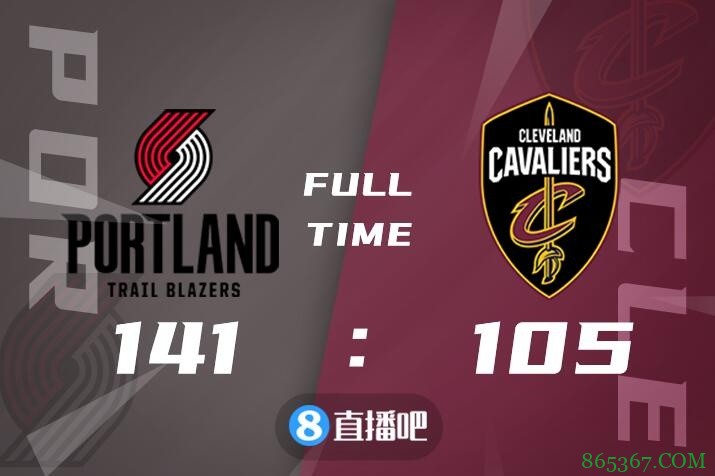 ?利拉德32+9 坎特18+13 乐福18+8 开拓者送骑士8连败