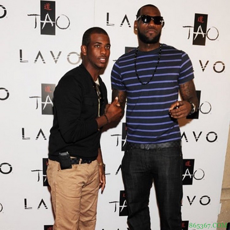 詹姆斯祝保罗生日快乐：爱你♾CP3 控卫之神