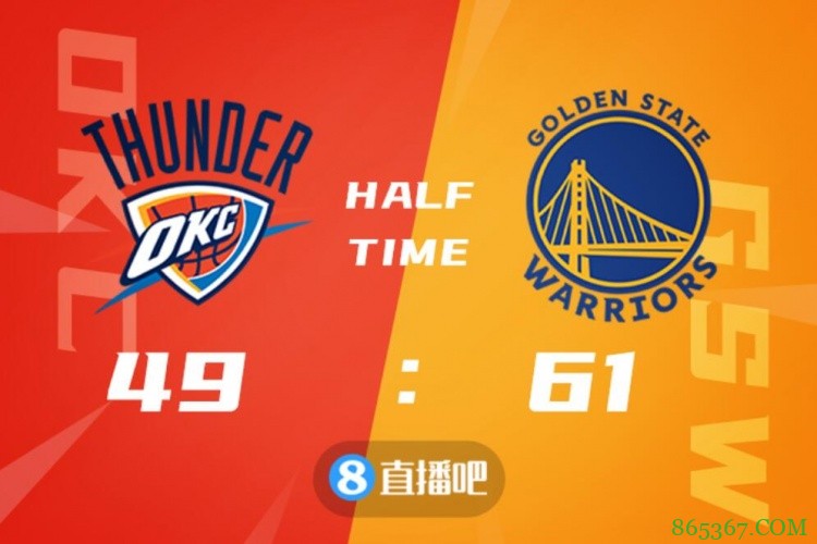 ?库里34+7 穆尔德25分 勇士轻取雷霆重回西部第8