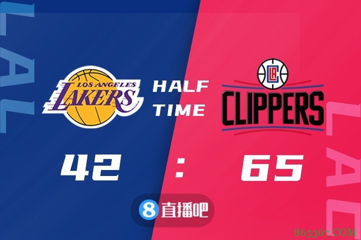 ?乔治24+7+5 小卡15+8+6 库兹马25+5 快船轻取湖人