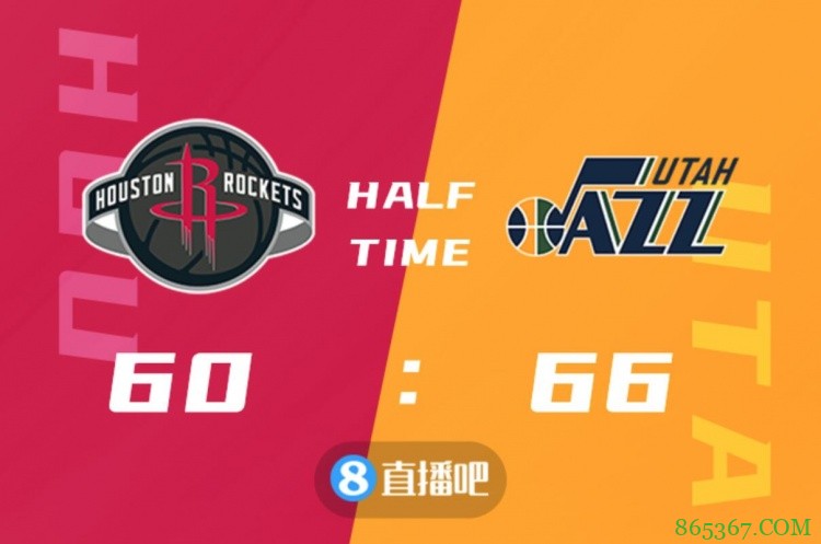 ?尼昂24分 小马丁27+10 爵士3人20+送火箭5连败