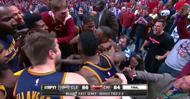 六年前的今天:东部半决G4詹姆斯压哨绝杀公牛 将大比分扮成2-2平