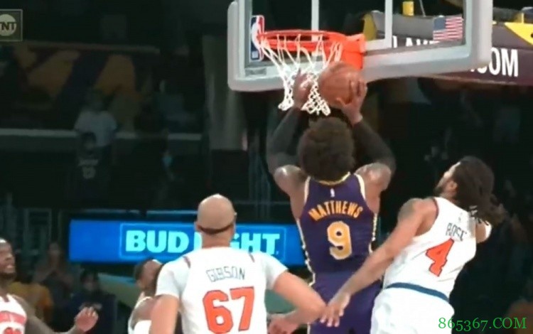 罗斯谈马修斯追平补篮:锡伯杜吼了我 我应该对他提前犯规