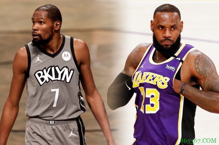 福布斯公布过去一年全球运动员收入排行：詹姆斯第5 KD第10