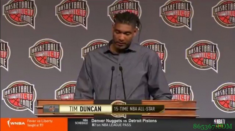 邓肯谈科比：面对他 你得永远保持在最佳状态