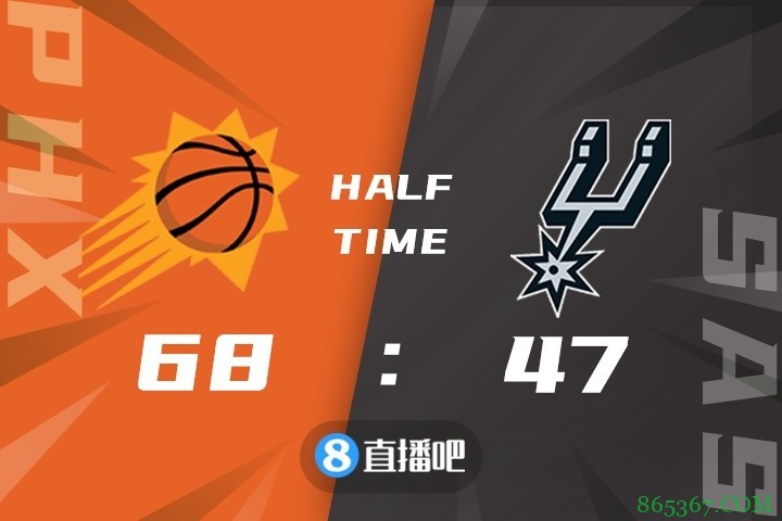 ?保罗16+5+10 布克27分 太阳大胜马刺送其3连败