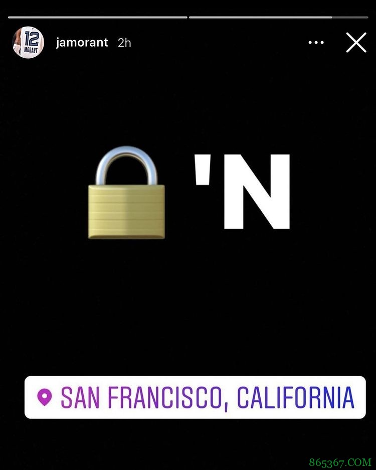 喧宾夺主?莫兰特发Ins:Lock In!