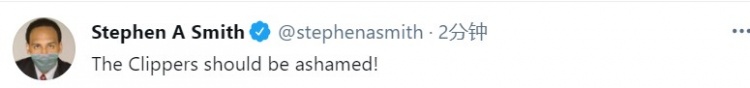A-史密斯:快船应该感到羞耻 他们太早被湖人吓到了