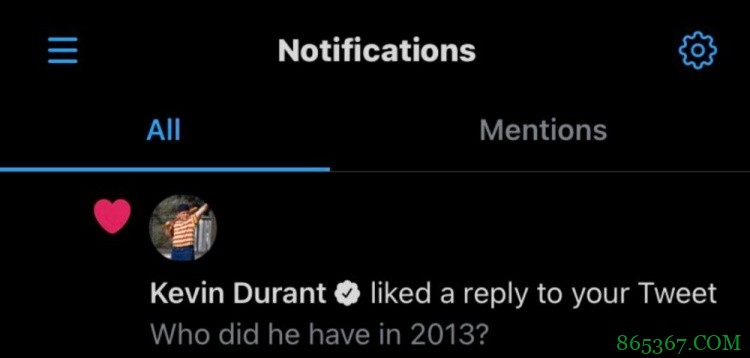 KD没威少哈登进不了次轮?网友:13年有谁?KD本人点赞