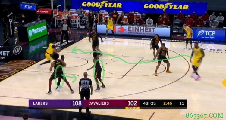 【录像分析室】带你揭秘湖人队最常见的战术:ELBOW