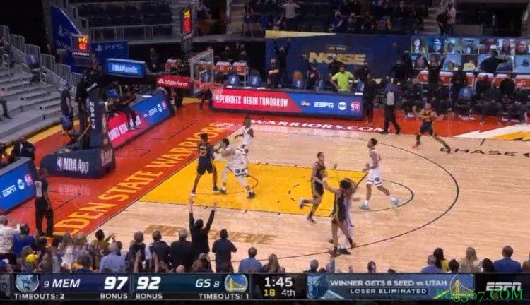 勇熊争八战裁判报告:错判贝恩对普尔三分犯规 漏吹安德森走步