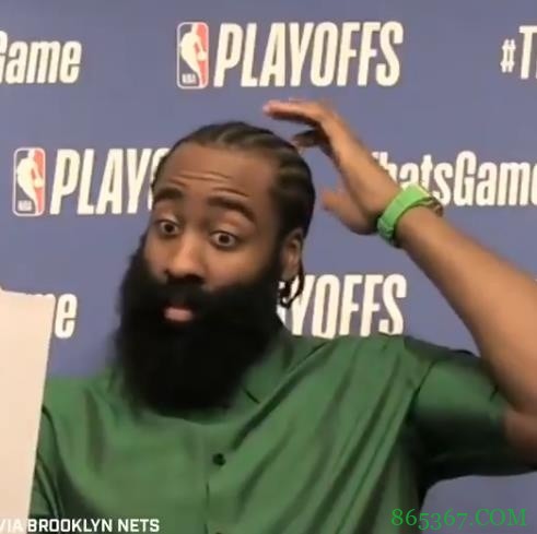 哈登：有点被现场球迷的声音吓到了 今晚我们展现了强硬的防守