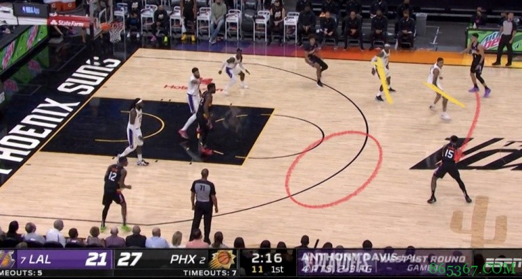 【录像分析室】有备而来，揭秘太阳队用四招破解湖人包夹