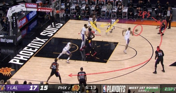 【录像分析室】有备而来，揭秘太阳队用四招破解湖人包夹